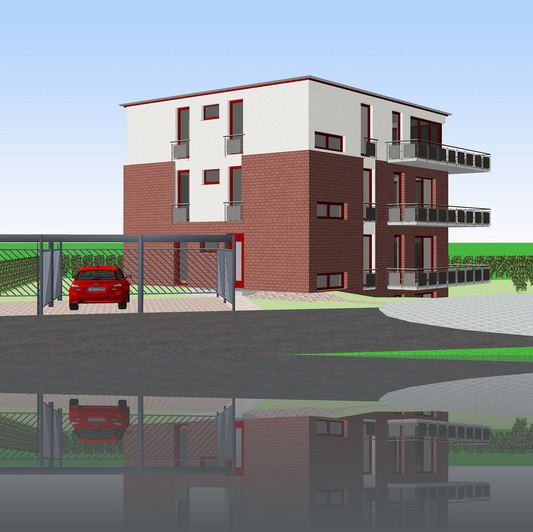 Mehrfamilienhaus Dülmen<br><br><i>Klicken Sie auf das gew&uuml;nschte Bild.</i>